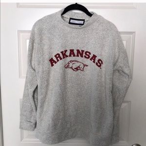 Woolly threads Arkansas sweatshirt